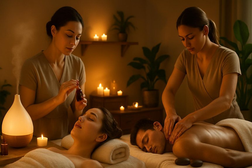 custom blended essential oils