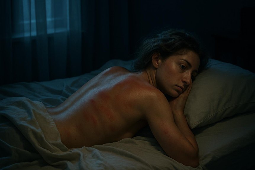 difficulty sleeping after massage