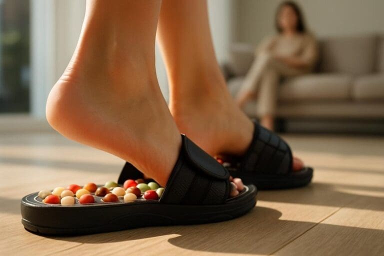 effectiveness of reflexology slippers