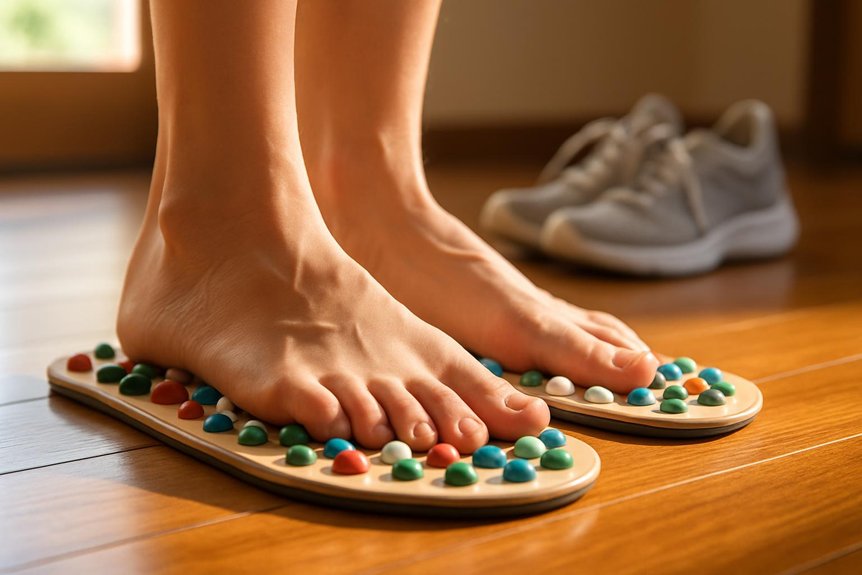 efficacy of reflexology insoles