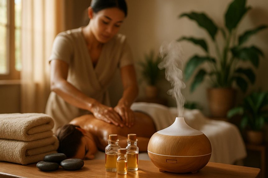 essential oils relaxation safety