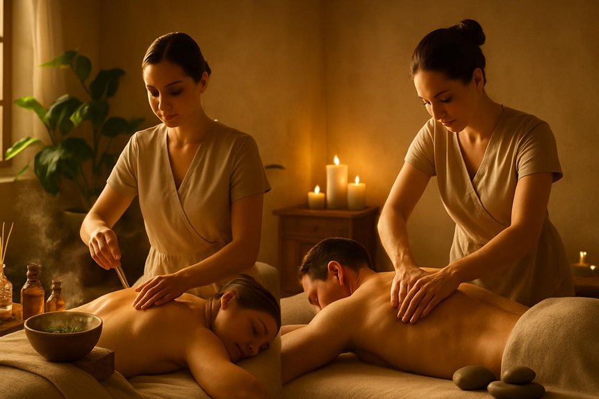 essential oils therapeutic touch