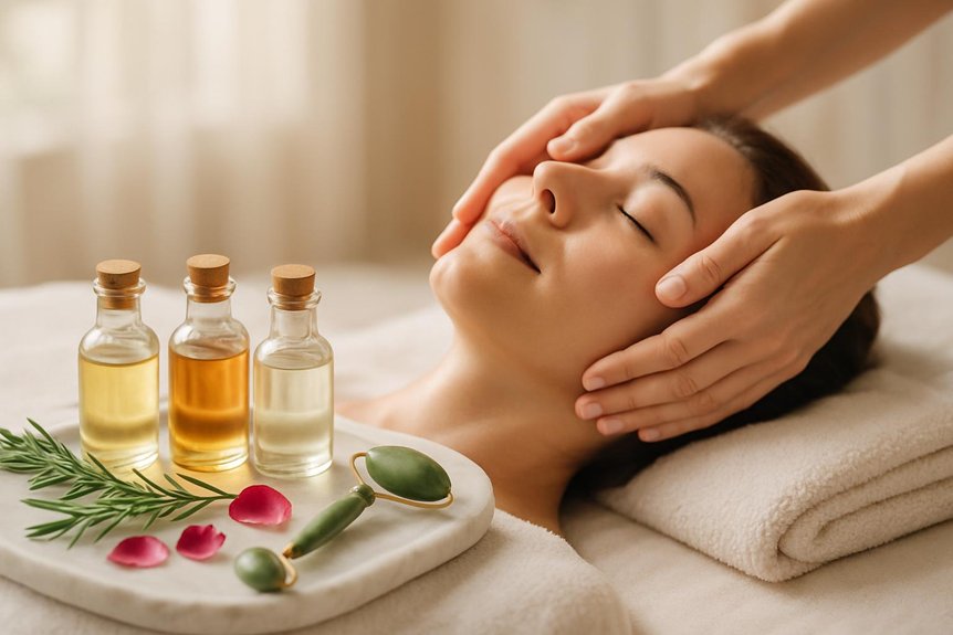 facial relaxation and rejuvenation