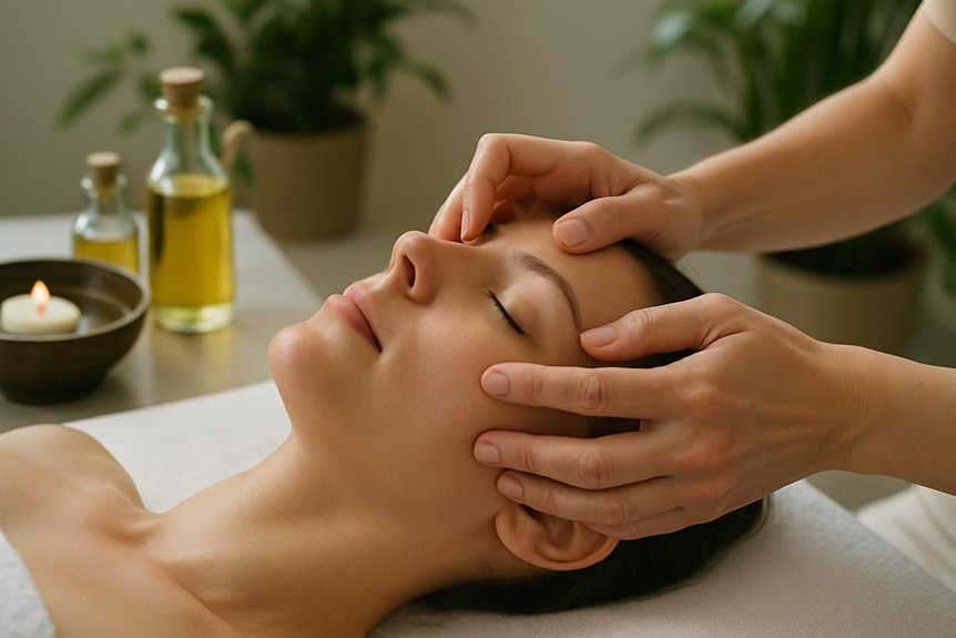 facial zones for healing