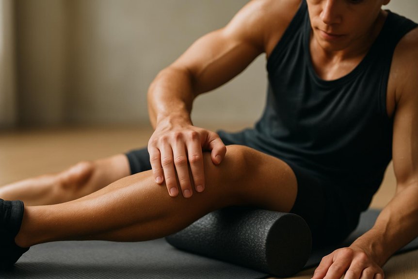 gradual cautious massage application