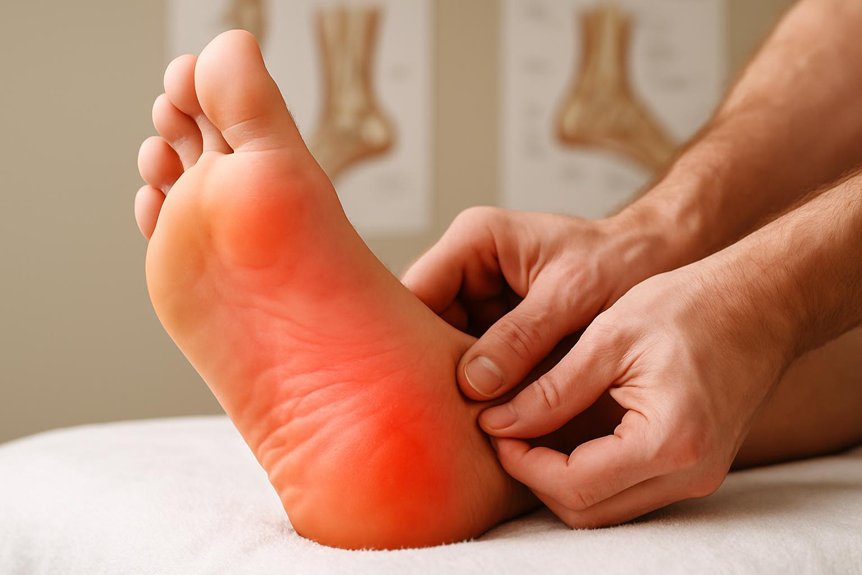 heel pain upon waking