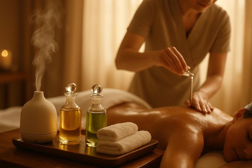 oil absorption and stimulation