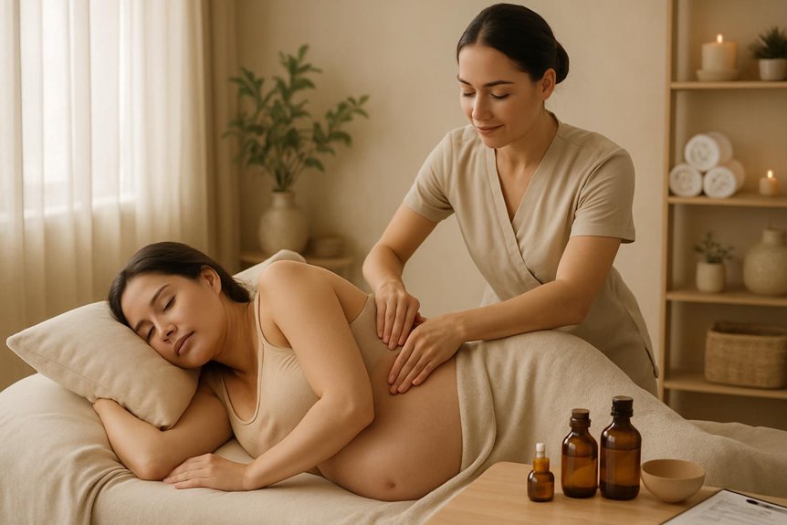 personalized pregnancy massage care