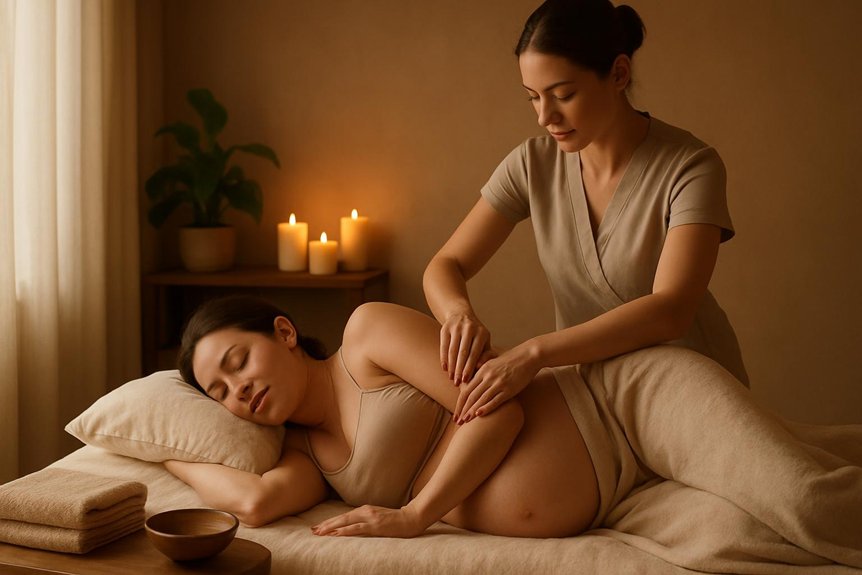 personalized prenatal massage experience