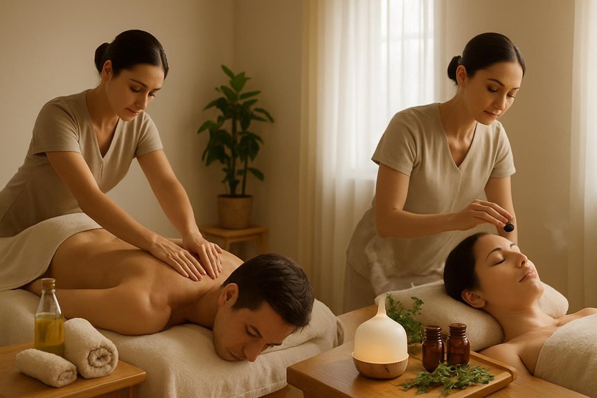 personalized therapeutic massage selection
