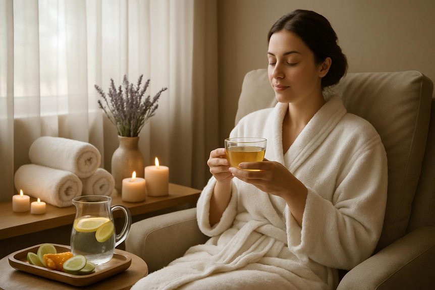 post massage relaxation tips