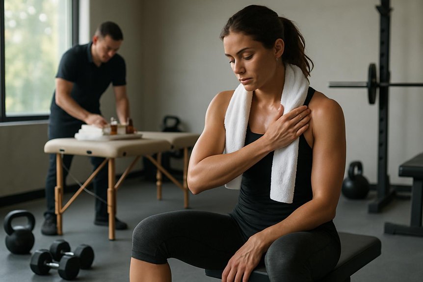 post massage workout recommendation