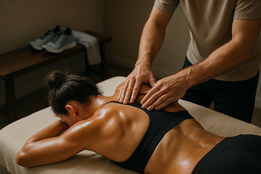 post workout deep tissue massage