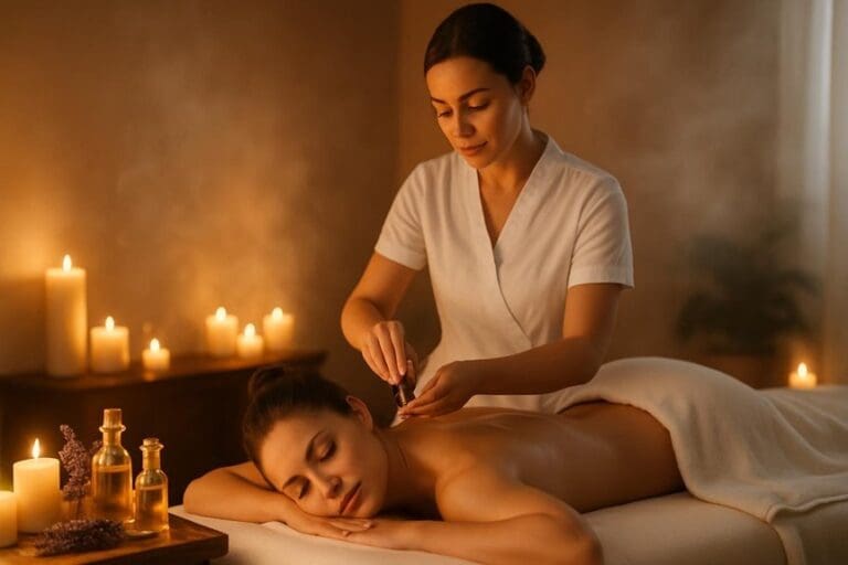 practitioners of aromatherapy massages