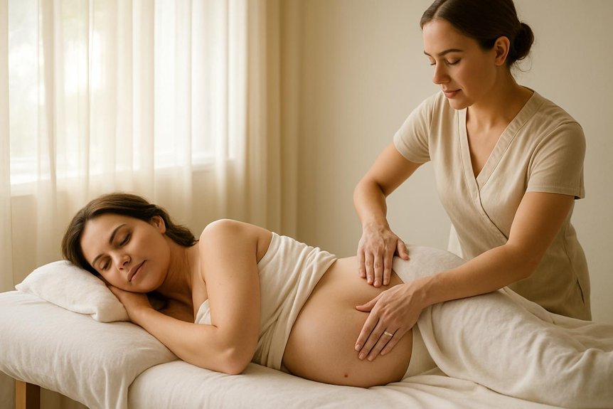 pregnancy back massage benefits