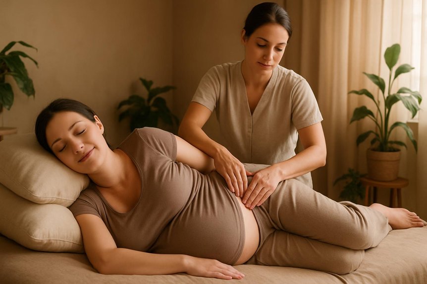pregnancy comfort and relaxation