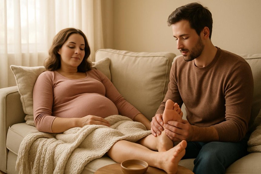pregnancy comfort and relaxation