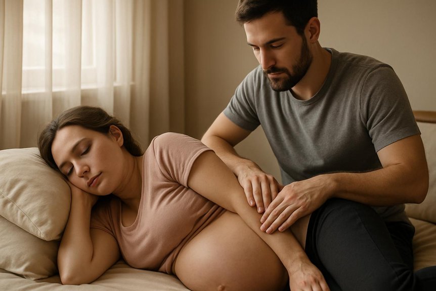 pregnancy comfort through therapeutic massage