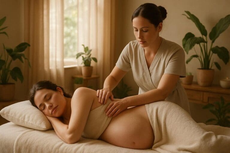 pregnancy safe deep tissue massage
