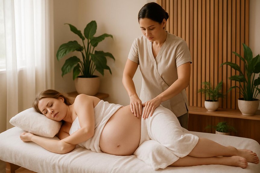pregnancy safe deep tissue massage
