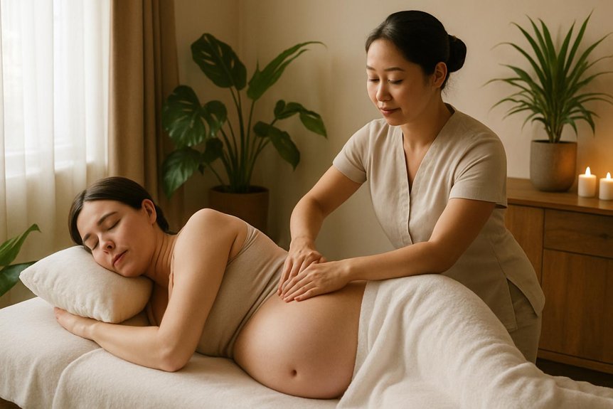pregnancy safe deep tissue massage