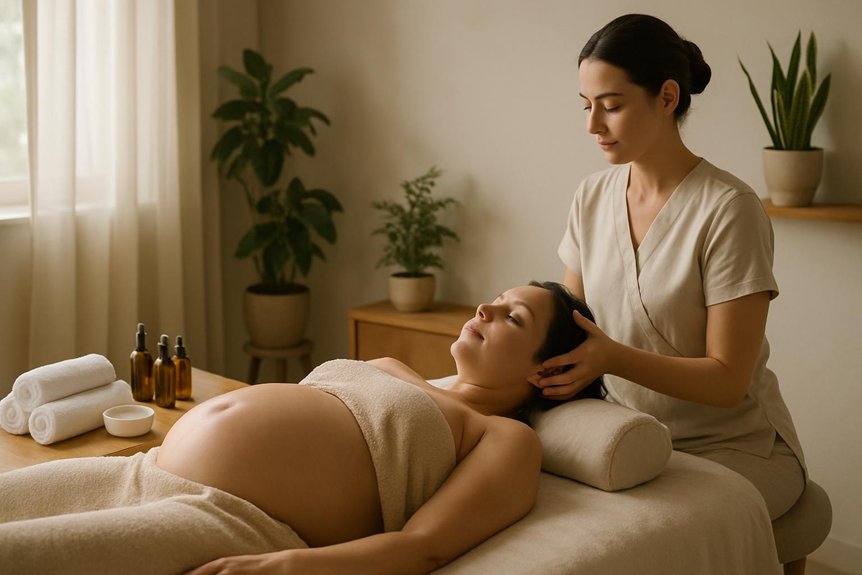 pregnancy safe personalized massage techniques
