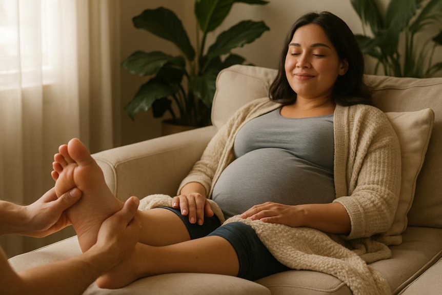 pregnancy swelling and circulation