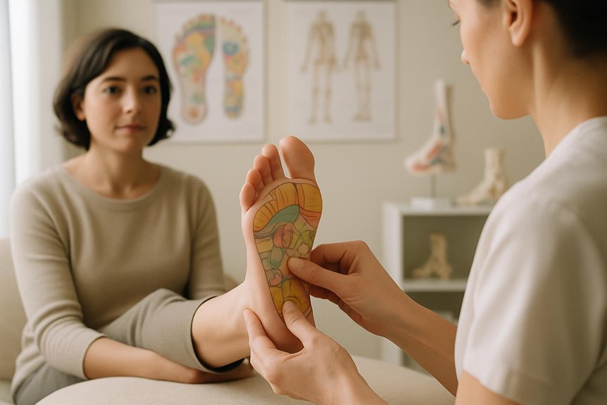 reflexology as supportive therapy
