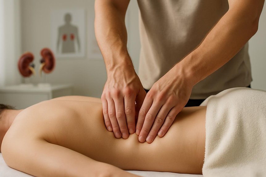 safe deep tissue massage