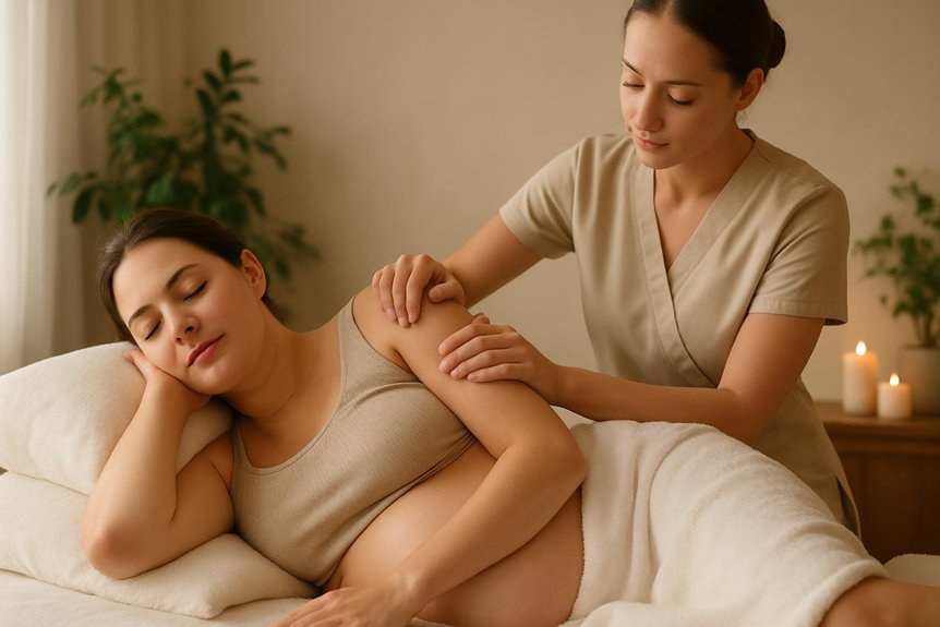 safe personalized pregnancy massage