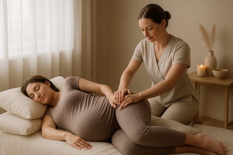 safe pregnant massage techniques