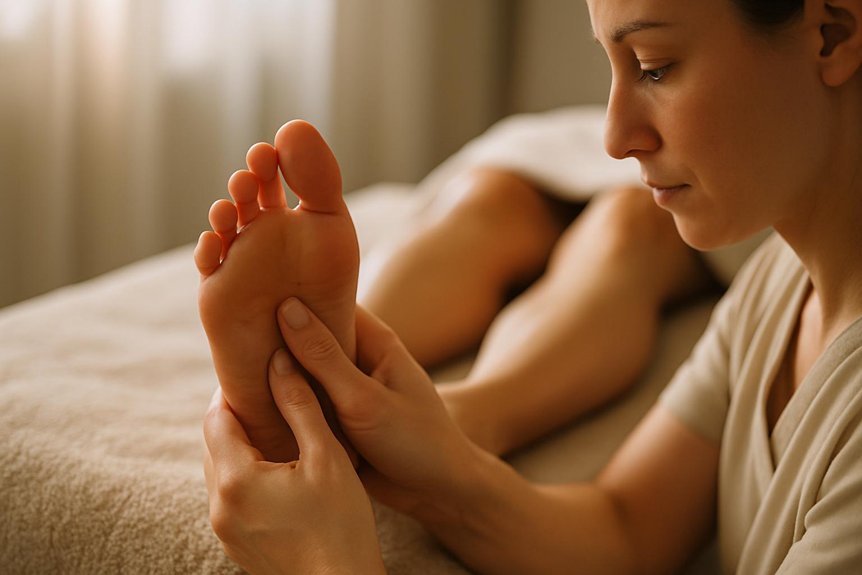 sensations of soothing relaxation