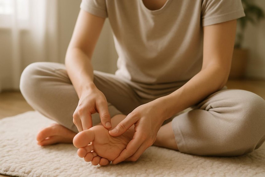 structured foot massage technique