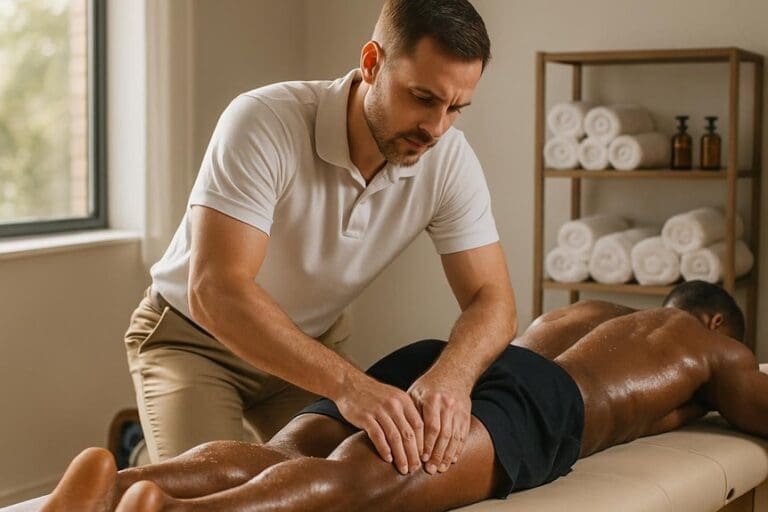 they perform sports massages