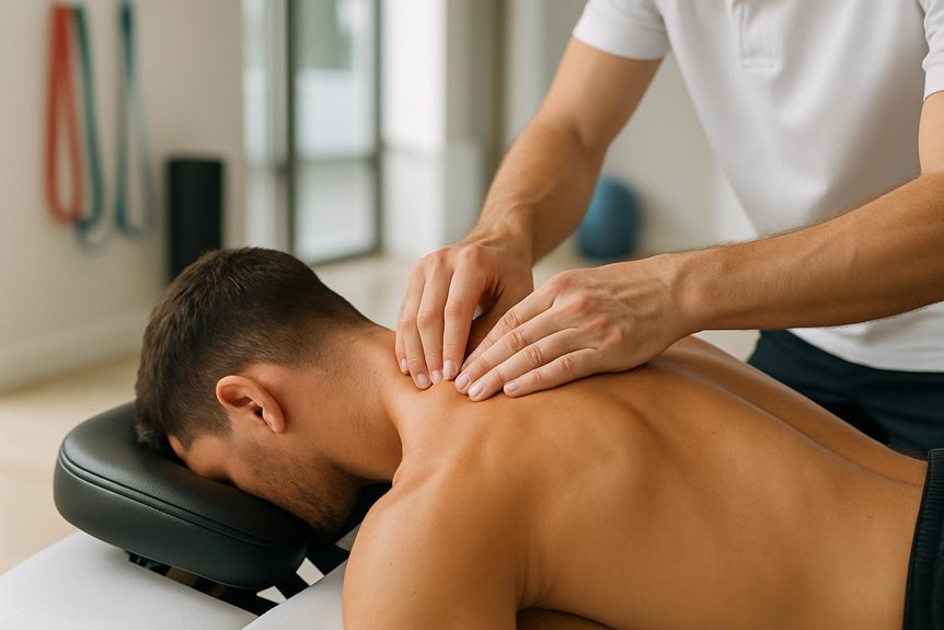 activity linked neck pain relief