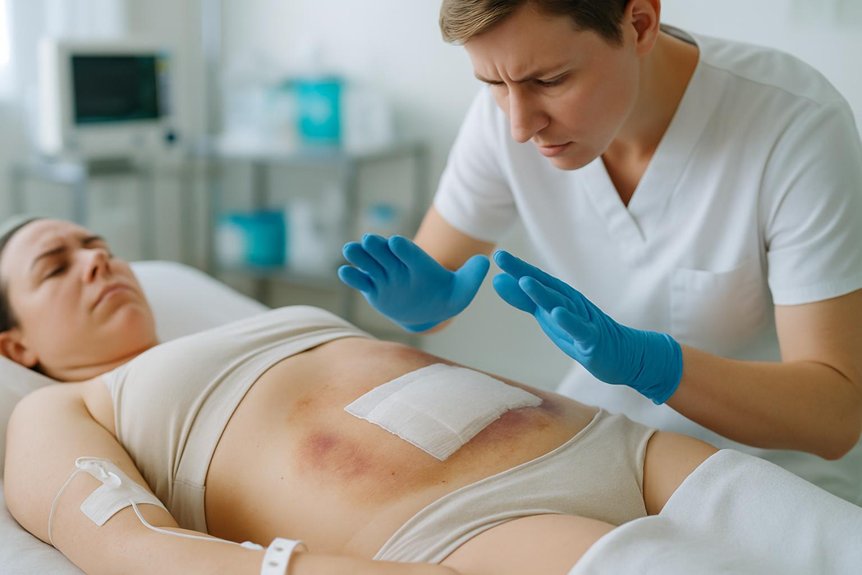 avoid deep massage post surgery