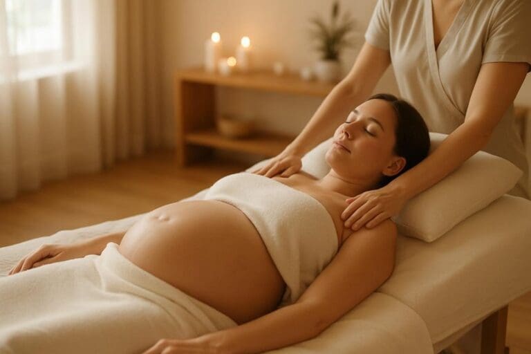avoid lying flat after first trimester