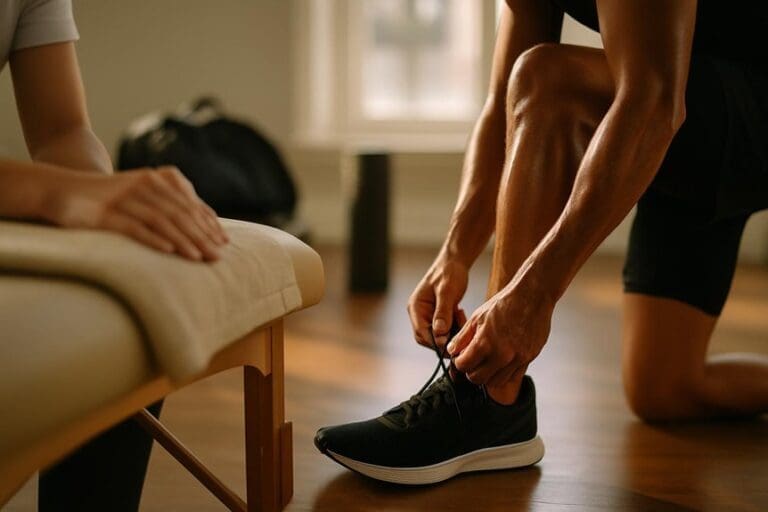 avoid running immediately post massage