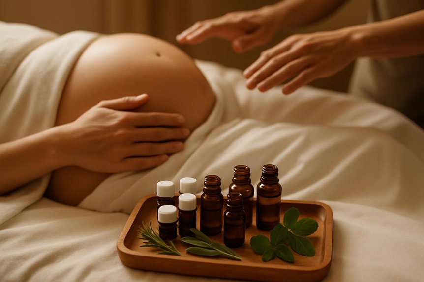 avoid strong oils during pregnancy