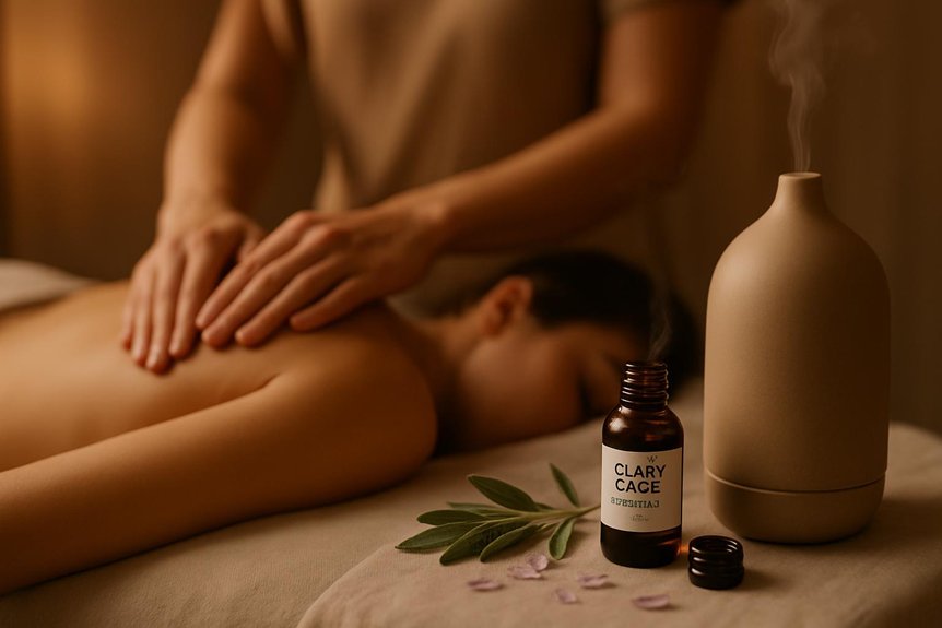 calming herbal evening massage