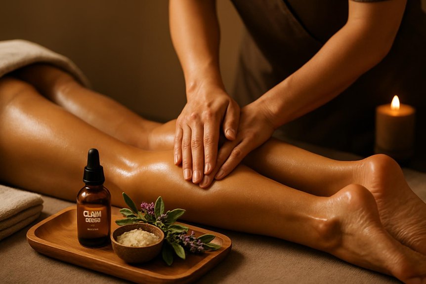 clary sage for muscle relief