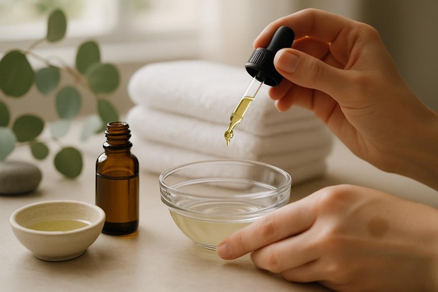 conservatively diluted tea tree