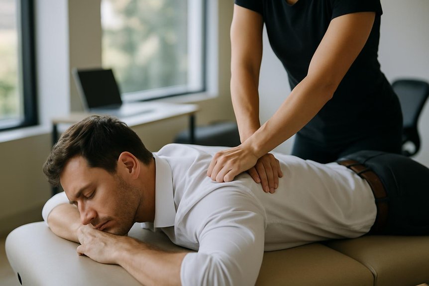 deep pressure desk relief