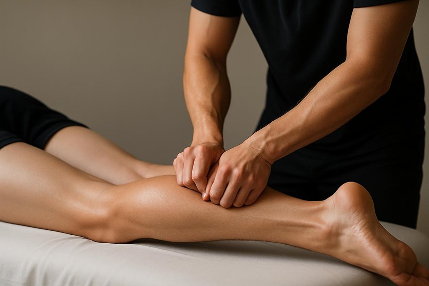 deep tissue massage benefits calves