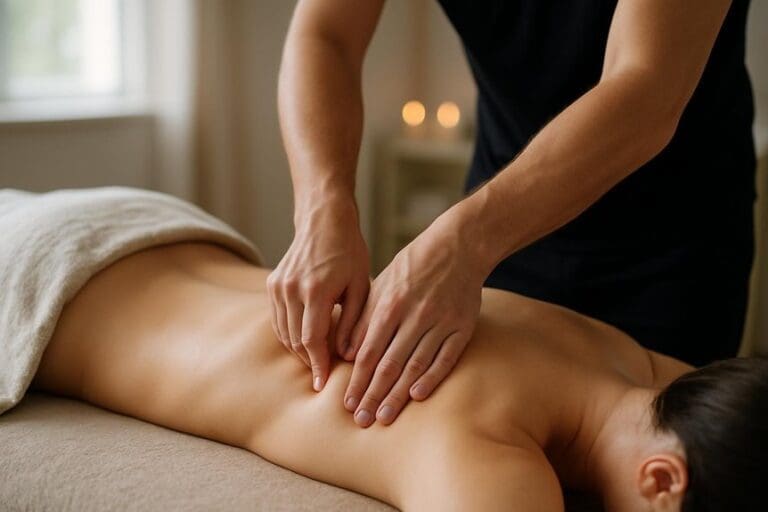 deep tissue massage benefits_lower back