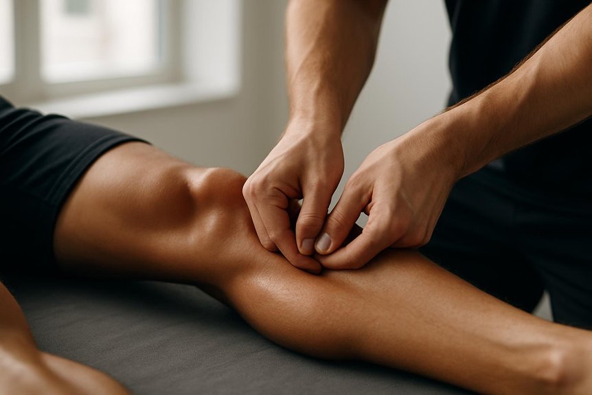 deep tissue massage benefits shin splints