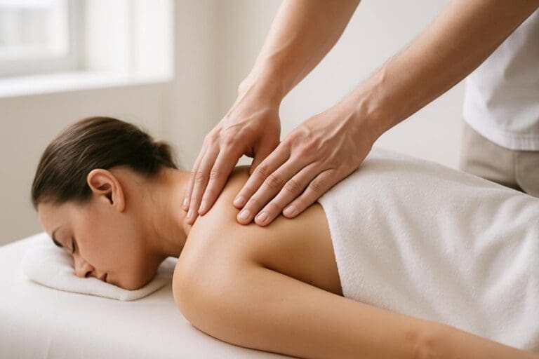 deep tissue massage frequency