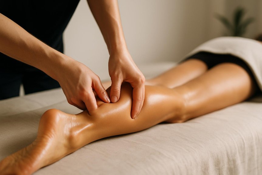 deep tissue relieves calves