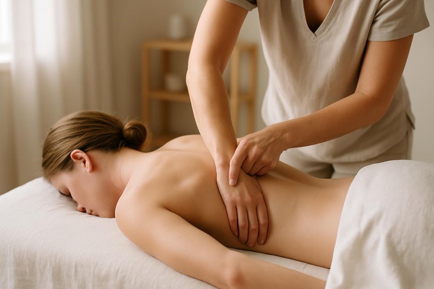 deep tissue shoulder pain relief