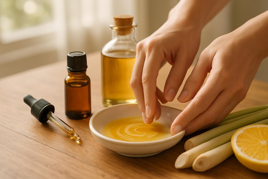 dilute lemongrass oil properly